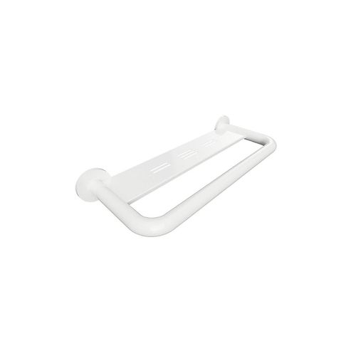 4250657523964 - Brillantbad BELP Griff Eisen Weiß mit Abdeckung 580x80x220 mm 120 kg Traglast für Bad & WC >> zum Bohren 4250657523964 - Brillantbad BELP Griff Eisen Weiß mit Abdeckung 580x80x220 mm 120 kg Traglast für Bad & WC >> zum Bohren