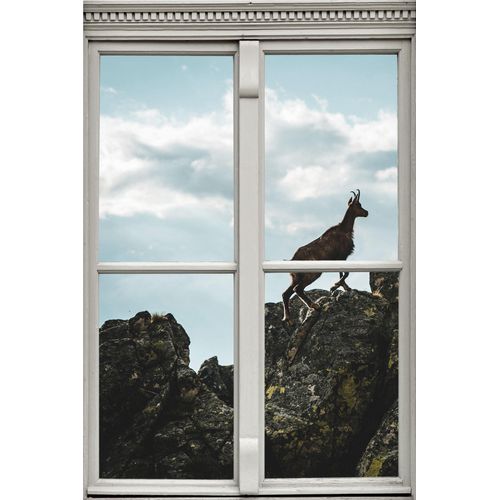 4049009353379 - Wandsticker QUEENCE Steinbock Wandtattoos Gr B H T 40 cm x 60 cm x 01 cm Tiere braun Wandtattoos Tiere 4049009353379 - Wandsticker QUEENCE Steinbock Wandtattoos Gr B H T 40 cm x 60 cm x 01 cm Tiere braun Wandtattoos Tiere