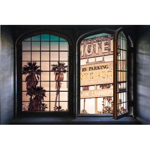 4049009358541 - Wandsticker QUEENCE Motel Wandtattoos Gr B H 60 cm x 40 cm Geographie bunt Wandtattoos und Wandsticker