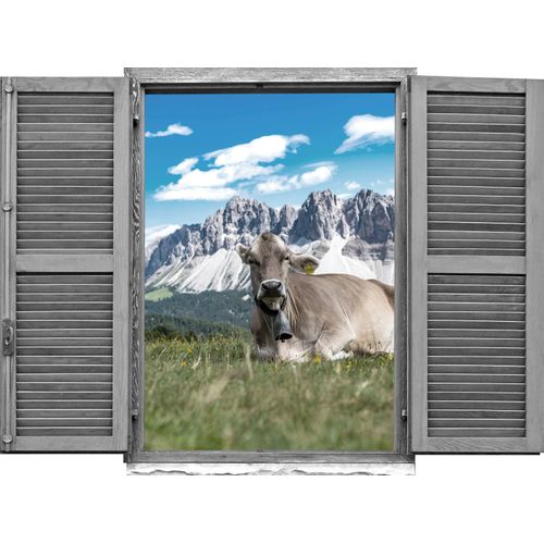 4049009111733 - Wandtattoo QUEENCE Kühe Wandtattoos Gr B H T 80 cm x 60 cm x 01 cm Tiere bunt Wandtattoos Tiere 4049009111733 - Wandtattoo QUEENCE Kühe Wandtattoos Gr B H T 80 cm x 60 cm x 01 cm Tiere bunt Wandtattoos Tiere
