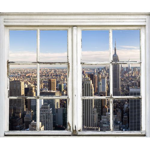 4049009356400 - Wandsticker QUEENCE New York Wandtattoos Gr B H T 40 cm x 60 cm x 01 cm Geographie bunt Wandtattoos und Wandsticker