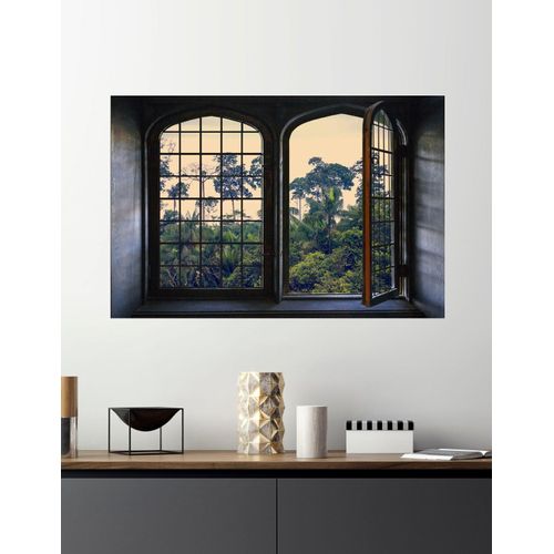 4049009360001 - Wandsticker QUEENCE Urwald Wandtattoos Gr B H 60 cm x 40 cm Natur grün Wandtattoos Natur 4049009360001 - Wandsticker QUEENCE Urwald Wandtattoos Gr B H 60 cm x 40 cm Natur grün Wandtattoos Natur