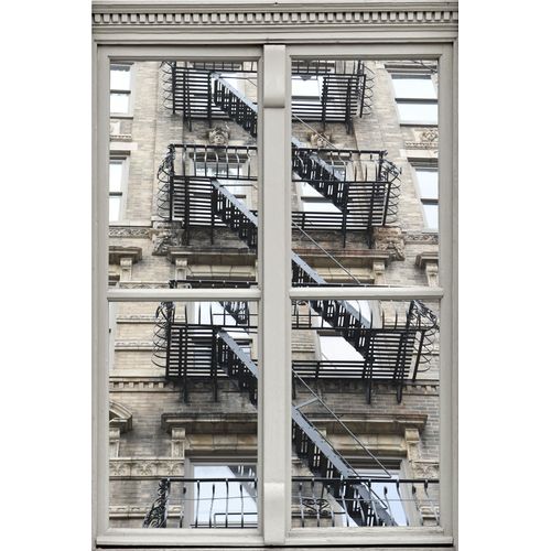 4049009097365 - Wandsticker QUEENCE Treppe Wandtattoos Gr B H T 40 cm x 60 cm x 01 cm Geographie grau Wandtattoos und Wandsticker