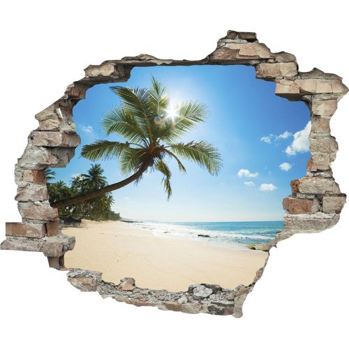 4049009066651 - Wandtattoo QUEENCE Paradies Wandtattoos Gr B H T 60 cm x 50 cm x 01 cm Natur blau Wandtattoos Natur 4049009066651 - Wandtattoo QUEENCE Paradies Wandtattoos Gr B H T 60 cm x 50 cm x 01 cm Natur blau Wandtattoos Natur