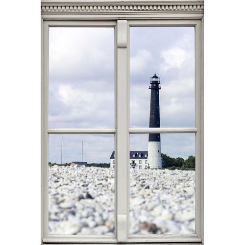 4049009572114 - Wandsticker QUEENCE Leuchtturm Wandtattoos Gr B H T 40 cm x 60 cm x 01 cm Geographie weiß Wandtattoos und Wandsticker