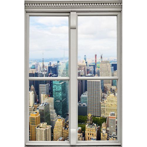 4049009354642 - Wandsticker QUEENCE New York Wandtattoos Gr B H T 40 cm x 60 cm x 01 cm Geographie bunt Wandtattoos und Wandsticker