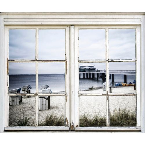 4049009165682 - Wandsticker QUEENCE Steg Wandtattoos Gr B H T 40 cm x 60 cm x 01 cm Natur grau Wandtattoos Natur
