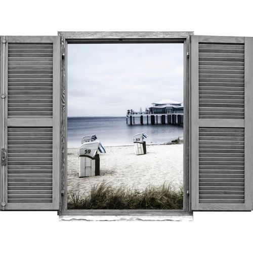 4049009359418 - Wandtattoo QUEENCE Strandkörbe am Meer Wandtattoos Gr B H T 80 cm x 60 cm x 01 cm Natur weiß Wandtattoos Natur 4049009359418 - Wandtattoo QUEENCE Strandkörbe am Meer Wandtattoos Gr B H T 80 cm x 60 cm x 01 cm Natur weiß Wandtattoos Natur
