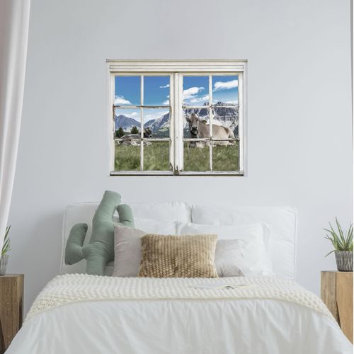 4049009098232 - Wandsticker QUEENCE Kühe auf der Alm Wandtattoos Gr B H T 40 cm x 60 cm x 01 cm Tiere grau Wandtattoos Tiere 4049009098232 - Wandsticker QUEENCE Kühe auf der Alm Wandtattoos Gr B H T 40 cm x 60 cm x 01 cm Tiere grau Wandtattoos Tiere