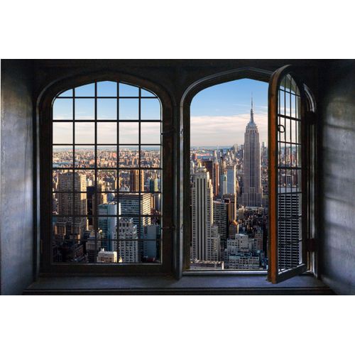 4049009530572 - Wandsticker QUEENCE NYC Wandtattoos Gr B H 60 cm x 40 cm Geographie bunt Wandtattoos und Wandsticker