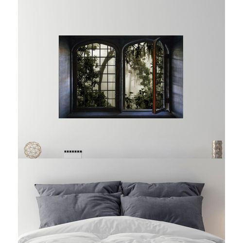 4049009078456 - Wandsticker QUEENCE Urwald Wandtattoos Gr B H 60 cm x 40 cm Natur grün Wandtattoos Natur