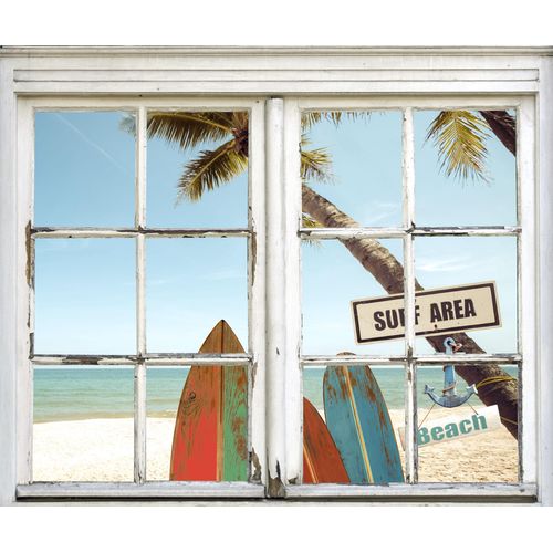 4049009354451 - Wandsticker QUEENCE Surf Area Beach Wandtattoos Gr B H T 40 cm x 60 cm x 01 cm Natur bunt Wandtattoos Natur 4049009354451 - Wandsticker QUEENCE Surf Area Beach Wandtattoos Gr B H T 40 cm x 60 cm x 01 cm Natur bunt Wandtattoos Natur