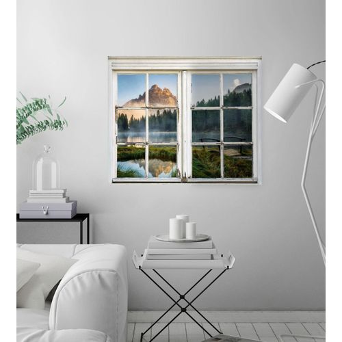 4049009612407 - Wandsticker QUEENCE Landschaft Wandtattoos Gr B H T 40 cm x 60 cm x 01 cm Natur grün Wandtattoos Natur