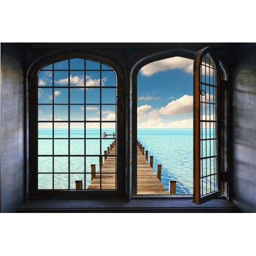 4049009352549 - Wandsticker QUEENCE Bora Bora Wandtattoos Gr B H 60 cm x 40 cm Natur blau Wandtattoos Natur 4049009352549 - Wandsticker QUEENCE Bora Bora Wandtattoos Gr B H 60 cm x 40 cm Natur blau Wandtattoos Natur