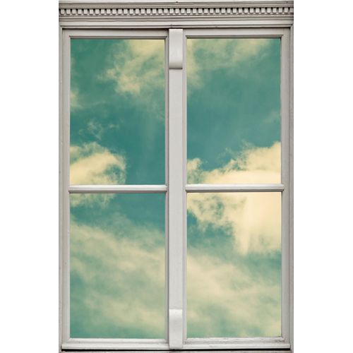 4049009587804 - Wandsticker QUEENCE Wolkenhimmel Wandtattoos Gr B H T 40 cm x 60 cm x 01 cm Natur blau Wandtattoos Natur
