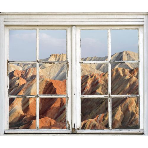 4049009073529 - Wandsticker QUEENCE Berge Wandtattoos Gr B H T 40 cm x 60 cm x 01 cm Natur beige (natur) Wandtattoos Natur