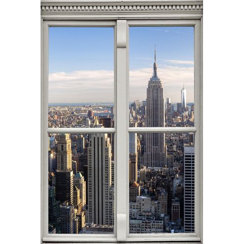4049009354956 - Wandsticker QUEENCE New York Wandtattoos Gr B H T 40 cm x 60 cm x 01 cm Geographie bunt Wandtattoos und Wandsticker
