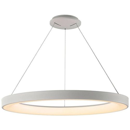 8435153277504 - Inspired Lighting - Inspired Mantra Niseko Ringanhänger 90 cm 66 w led 3000 K–6000 k einstellbar 4200 lm Fernbedienung Weiß 3 Jahre Garantie