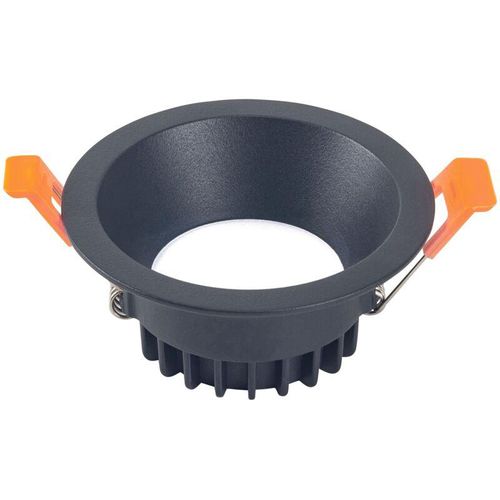 8445386721019 - Forlight - Rundes Jet-Downlight mit warmweißem Licht 3000K in Schwarz ø 85mm