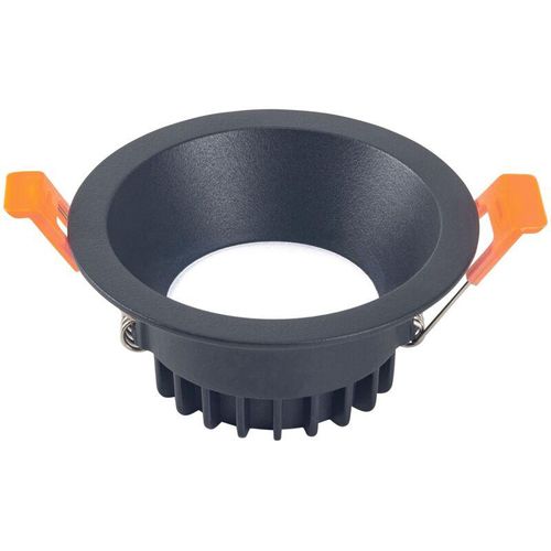8445386782713 - Forlight - Rundes Jet-Downlight mit neutralweißem Licht 4000K in Schwarz ø 85mm 8445386782713 - Forlight - Rundes Jet-Downlight mit neutralweißem Licht 4000K in Schwarz ø 85mm