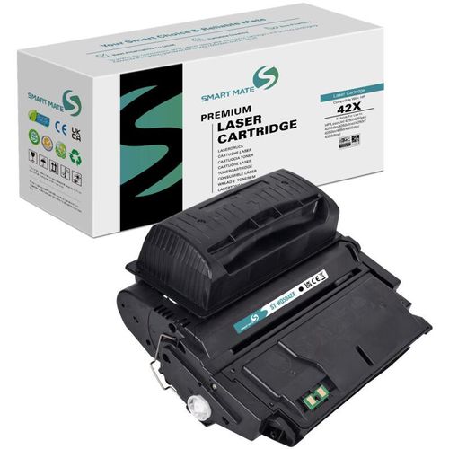 6941881213186 - - SmartMate wiederaufbereitete Laser Toner Patrone für hp Q5942X (42X) Schwarze