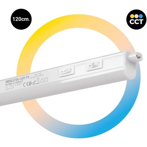 8435427179596 - Barcelona Led - LED-Unterbauleuchte - T5 - 14W - cct - 120 cm - Opal