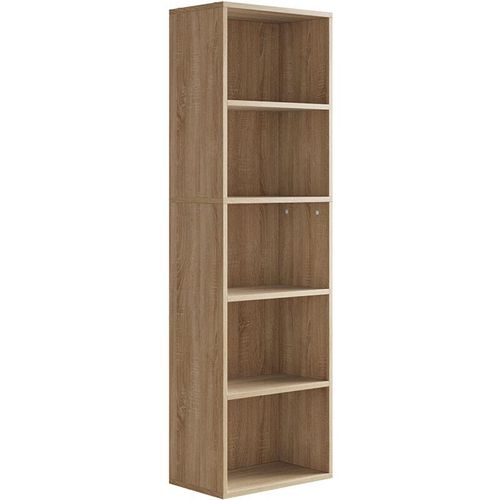 4066731445110 - Bücherregal Bob Sonoma 40 x 132 cm mit 5 Fächern Vicco