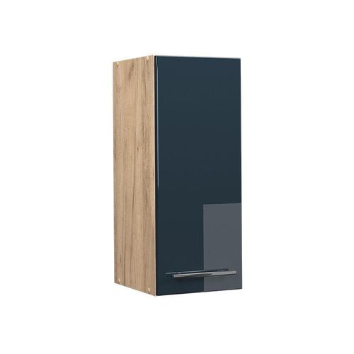 4066731407187 - Hängeschrank Fame-Line Dunkelblau Hochglanz 30 cm Vicco