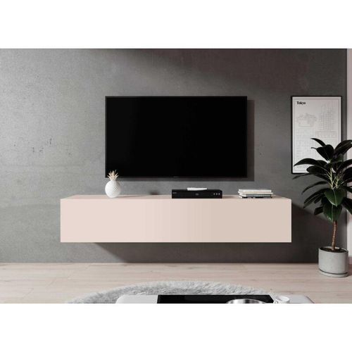 5906601404290 - Furnix - TV-Kommode zibo 160 Lowboard TV-Hängeschrank Beige