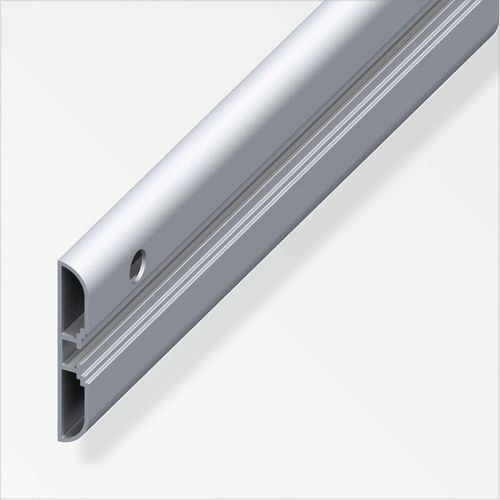 4001116018121 - coaxis®-Profil breit 2 m 60 x 10 mm Aluminium roh blank