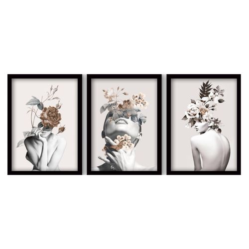8682870147959 - Wandbild »Wallxpert Women 3 Stück 35 x 45 cm«