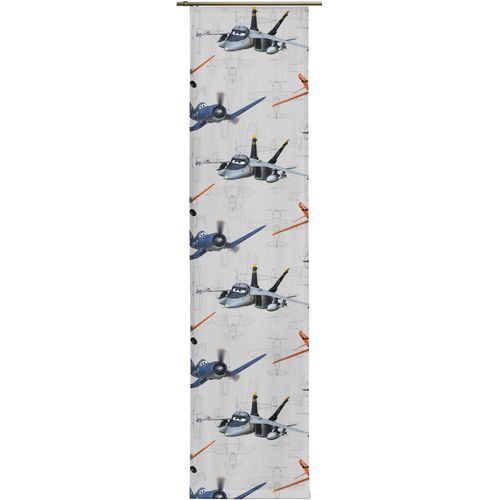 4004567332013 - Schiebegardine WIRTH Planes Echo Gr 2 grau (hellgrau) B60cm H175cm Satin Polyester Gardinen Disney 4004567332013 - Schiebegardine WIRTH Planes Echo Gr 2 grau (hellgrau) B60cm H175cm Satin Polyester Gardinen Disney