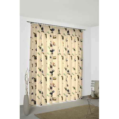 4004567328832 - Vorhang WIRTH Kung Fu Panda Gr 1 beige Gardinen Kinder 145cm Multifunktionsband 142cm Polyester Universal Pictures B142cm H145cm 4004567328832 - Vorhang WIRTH Kung Fu Panda Gr 1 beige Gardinen Kinder 145cm Multifunktionsband 142cm Polyester Universal Pictures B142cm H145cm