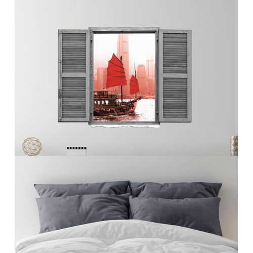 4049009818892 - Wandtattoo QUEENCE Piratenschiff Wandtattoos Gr B H T 80 cm x 60 cm x 01 cm Geographie rot Wandtattoos und Wandsticker 4049009818892 - Wandtattoo QUEENCE Piratenschiff Wandtattoos Gr B H T 80 cm x 60 cm x 01 cm Geographie rot Wandtattoos und Wandsticker