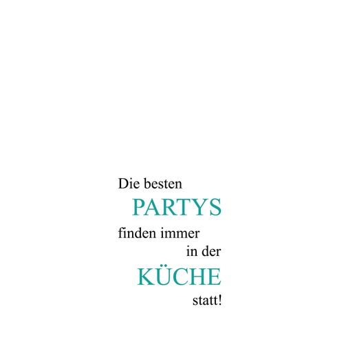 4049009485476 - Wanddekoobjekt QUEENCE Partys und Küche Wanddekoobjekte Gr B H T 30 cm x 45 cm x 01 cm Spruch-Schriftzug grün (grün schwarz weiß) Wanddekoration Wanddekoobjekte Schriftzug auf Stahlblech