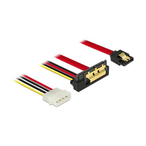 4043619852314 - DeLOCK SATA-Kabel SATA III + Molex 4Pin -22Pin unt 030m (85231)