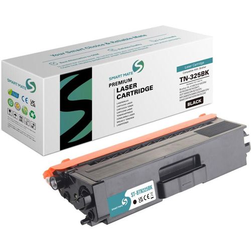 6941881257616 - - SmartMate wiederaufbereitete Laser Toner Patrone für TN-325BK Schwarz