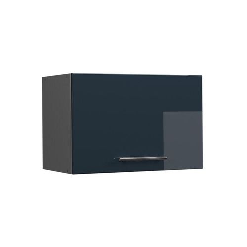 4066731406647 - Hängeschrank Fame-Line Anthrazit Dunkelblau Hochglanz 60 cm flach