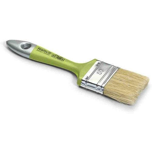 4250560502629 - Nölle Profi Brush - Lackierpinsel 6 Stärke 25 mm helle Borstenmischung 42 mm vernickelt