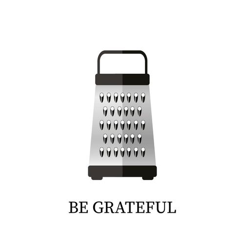 4049009088738 - Wanddekoobjekt QUEENCE BE GRATEFUL Wanddekoobjekte Gr B H T 30 cm x 45 cm x 01 cm schwarz Wanddekoration Wanddekoobjekte