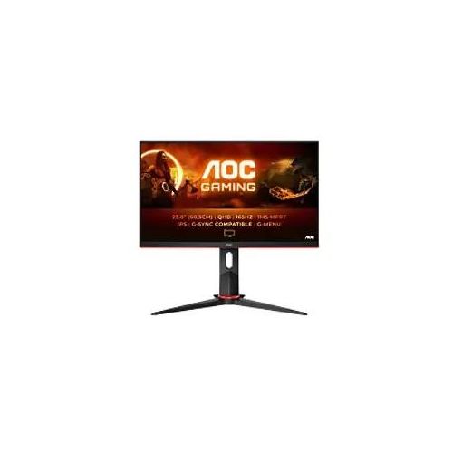 4038986141208 - 24 Bildschirm Gaming Q24G2A BK - LED monitor - QHD - 24 - Rot - 1 ms AMD FreeSync Premium