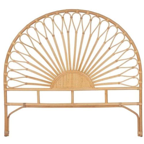 3517920987719 - Vente-unique - Bettkopfteil - Rattan - 140 cm - Naturfarben - solia