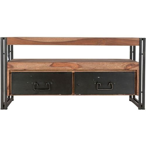 4059865165092 - Lowboard Panama Akazie Kommode Sideboard TV Fernseher Hifi Wohnzimmer Schrank