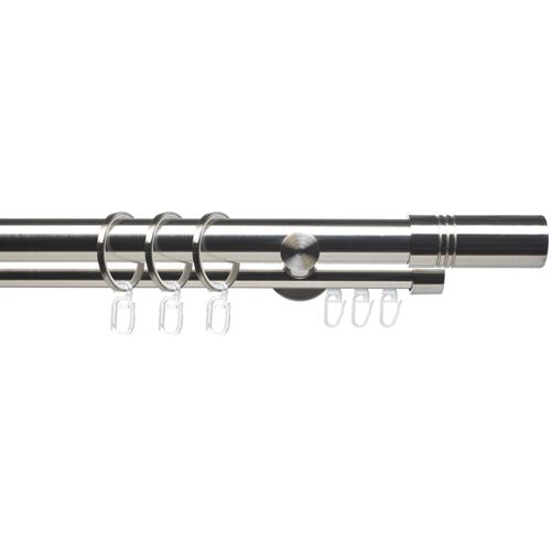 4016318375736 - Liedeco Gardinenstange »CELZYLIN02SG2L« 2 läufig-läufig Fixmass 2-läufig im Fixmass Ø 25 20 mm