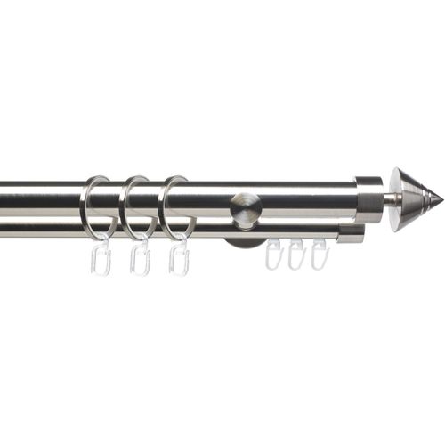 4016318375972 - Liedeco Gardinenstange »CELKEGEL02SG2L« 2 läufig-läufig Fixmass 2-läufig im Fixmass Ø 25 mm