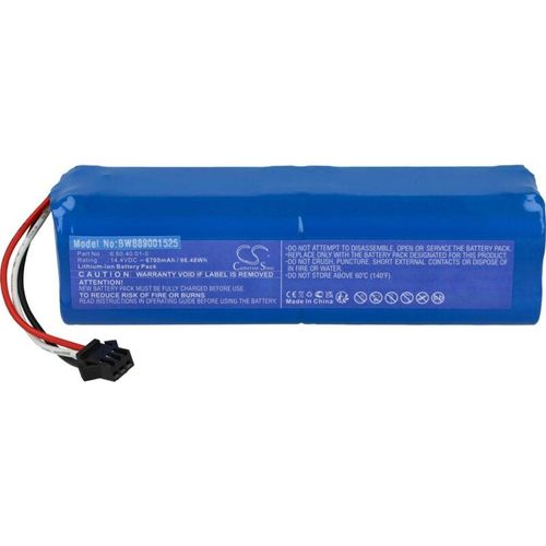 4068201461798 - 1x Akku kompatibel mit Proscenic M8 Pro U6 M7 Max Ultenic T10 M7 Pro M7 lds Saugroboter (6700 mAh 144 v Li-Ion) - Vhbw