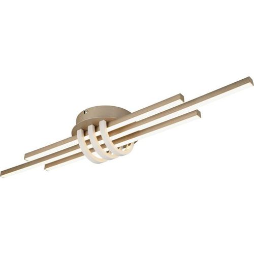 4017807612486 - Leuchten LED Deckenleuchte Cinto 25W coffee Deckenlampen & Kronleuchter