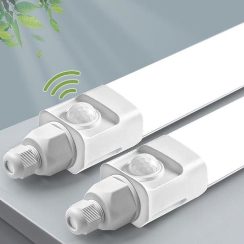 0744790758054 - Buling - 2 StückLED Feuchtraumleuchte 60cm mit Bewegungsmelder18W 1800LM 4000K Deckenleuchte Sensor RöhreLinkable WerkstattlampeWasserfest IP65 0744790758054 - Buling - 2 StückLED Feuchtraumleuchte 60cm mit Bewegungsmelder18W 1800LM 4000K Deckenleuchte Sensor RöhreLinkable WerkstattlampeWasserfest IP65