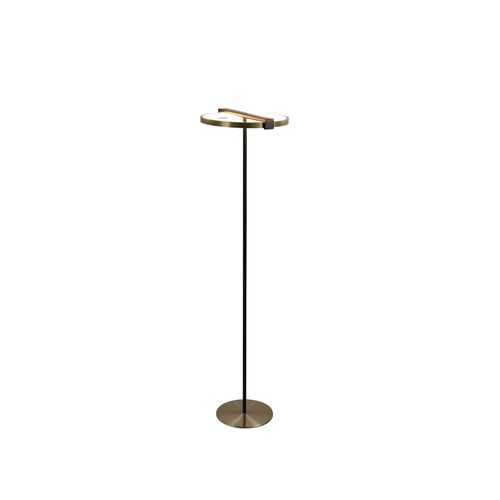 5053423274416 - LED-Stehleuchte Aerial messing schwarz Stahl Silikon