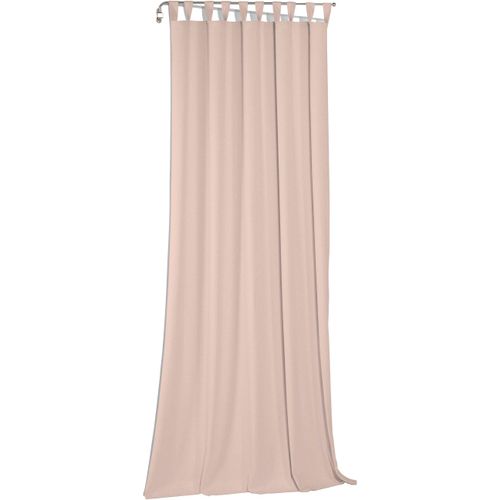 4004567434557 - Vorhang WIRTH Sunday rosa Gardinen 405cm Schlaufen 142cm Baumwolle Polyester nach Maß B142cm H405cm 4004567434557 - Vorhang WIRTH Sunday rosa Gardinen 405cm Schlaufen 142cm Baumwolle Polyester nach Maß B142cm H405cm
